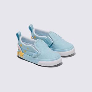 반스 VN000D4FBER 토들러 Slip-On 슬립온 벨크로 스타 벨크로 키즈 캔버스화 유아용 아동화