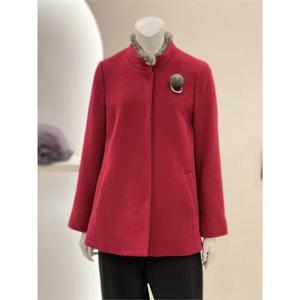 벨리시앙 세이브존01 밍크 울 블렌드 칼라  자켓 JK0406
