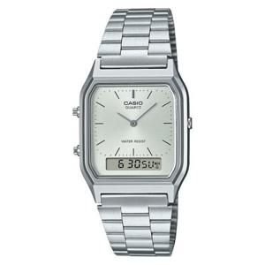 CASIO 카시오 AQ-230A-7AMQY 클래식 손목시계 실버