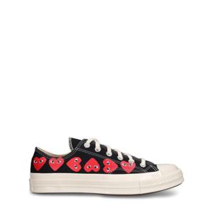 25 SS 꼼데가르송 남성 Converse 캔버스 로우탑 스니커즈 78I Y0J002 TP717667890