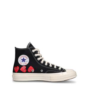 25 SS 꼼데가르송 남성 Converse 캔버스 하이탑 스니커즈 78I Y0J003 TP717547418