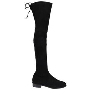 스튜어트 와이츠먼 로랜드 오버 니 부츠 S6555LOWLAND BLACK TP942923552