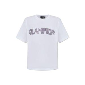 Dsquared2 장식 크루넥 티셔츠 S72GD0543D20020 100 TP934495894