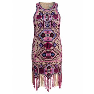 [ISABEL MARANT] 라프리마 여성 자수 원피스 위드 bangs 25ERO0763FA C2J02I40PK 핑크 /3