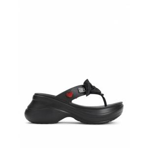 [BALENCIAGA] 라프리마 여성 샌들 Tong 크록스 825201W0FP41180 블랙 /8