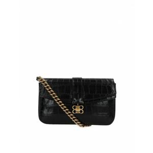 [BALENCIAGA] 여성 클러치 레이디 플랩 xs 백 695543210AO1000 블랙 /8