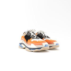 발렌시아가 트리플S 남성 로우탑 스니커즈 541640 W09OE 7581