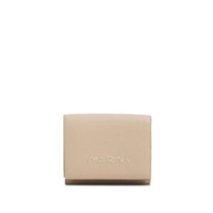 25 SS 마르니 로고 자수 가죽 지갑 PFMO0105U0P6533 TP432199758
