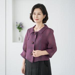 엄마옷 마담4060 카라숏생활한복자켓 여름자켓 -ZKC2506004-