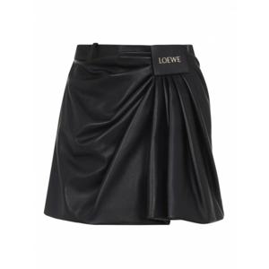 [LOEWE] 라프리마 여성 니 Length 미디 드레이프 스커트 S540Y29L291100 블랙 /8