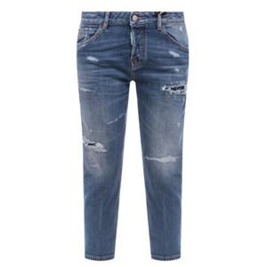 Dsquared2 슬림핏 디스트레스드 크롭 진 S73LA0286S30817 470 TP934598345