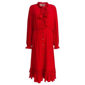 발렌티노 가라바니 미디 원피스 6B3VAF011MHR9M RED