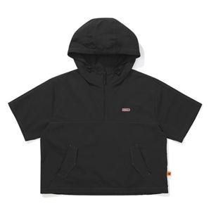 [코닥 어패럴]코닥 여성 브리즈팝 크롭 후드 아노락 K5222LWTU1 BLK