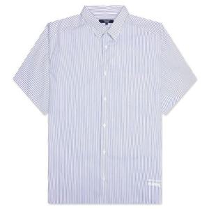 꼼데가르송 긴팔 셔츠 HOB023S25 BLUEWHITE