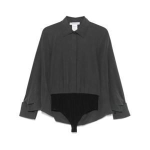 막스마라 바디수트 티셔츠 21116213600 015 Grey