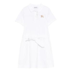 키즈 버버리 폴로 셔츠 8105088K A1464 WHITE