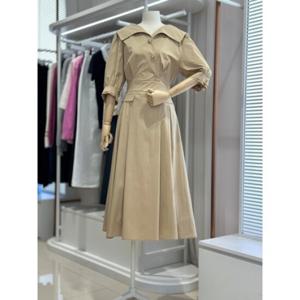 올리브데올리브 (OW4MO435) 빅카라넥포인트 롱원피스 OLIVE  DES  OLIVE