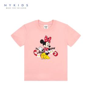 [NY kids]디즈니 반팔티(NY) G215 인디핑크