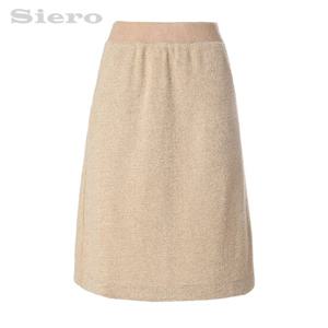 [시에로]부클 보카시 니트지 밴딩 스커트 SJ1SKF601