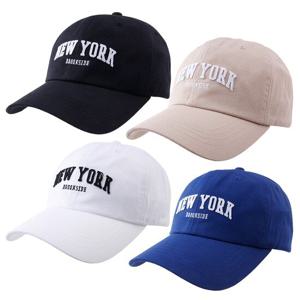 [디꾸보]캐쥬얼 NY 자수 코튼 볼캡 모자 CR359NE