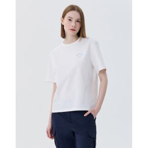 헤지스 골프 여성 24SS 스테디셀러버디데이 반팔티셔츠 (OFF WHITE) WWTS4B933OW