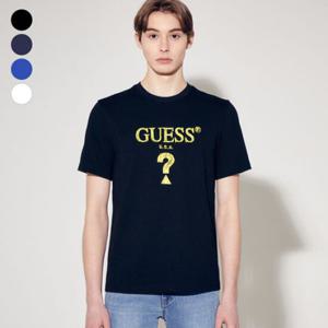 [GUESS]게스진 남성 무테삼각 아크릴 짠짠컬러 반팔티셔츠(MP2K9436)