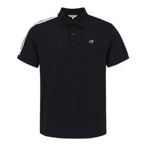 마스터바니에디션 남성 사이드 로고 라인 PK 카라 반팔 티셔츠(411E2TO609)
