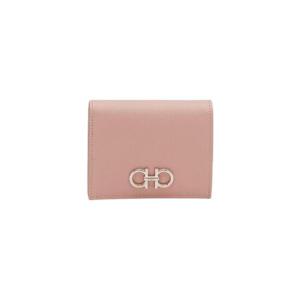 페라가모 간치니 컴팩트 지갑 블러쉬 핑크 22D780-774984