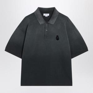 알렉산더 맥퀸 반팔 티셔츠 824867QXACD BLACK