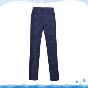 [파파브로] [쿨썸머바캉스특선] 잔체크 패턴 냉감 정장바지 LO-SPS-C604