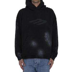 Balenciaga 3b 스텐실 미디엄 핏 후드티 767877TQVT7 1083 TP934732936