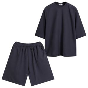 [해리슨] 썸머 기본 7부티+기본 반바지 셋업 LWD1169