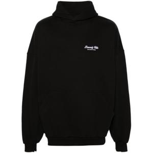 발렌시아가 후드 티셔츠 739024 TQVS79034 Black