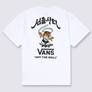 [반스]서울 타이거 반소매 티셔츠 VN000W22WHT1