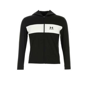 발렌시아가 후드 티셔츠 813821TRVX2 8482 Black