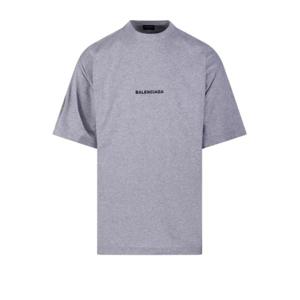발렌시아가 반팔 티셔츠 831305 TSVH4 1300 HEATHER GREY