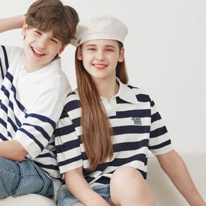 행텐틴즈 여아 퍼프 스트라이프 니트_277(14470-140-404-37)