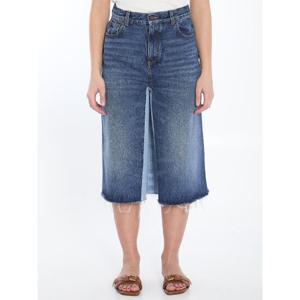 CHLOE Patchwork denim bermuda shorts CH25SDS02158476
