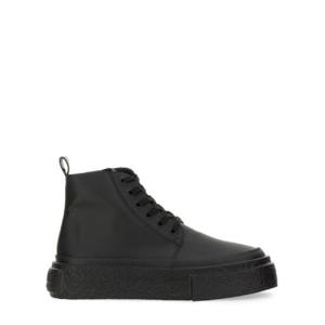 MM6 MAISON MARGIELA 가죽 레이스업 스니커즈 SH1WS0010_P7020T8013