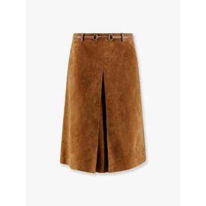 GUCCI Suede skirt with Horsebit detail 835480