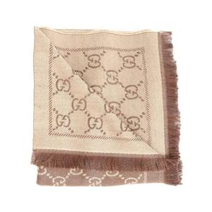GUCCI GG motif scarf 1334832764