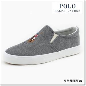 [폴로(여성화)][폴로] POLO CARVER TWIN GORE 여성 캔버스 그레이 슬립온[998627]
