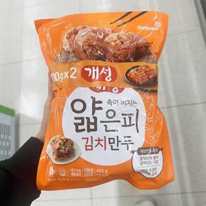 [에이알비티] 동원 개성 얇은피 김치만두 400g x 2개 P0037_0298