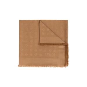 Fendi FF 자카드 프레이드 엣지 스카프 FXT069AUM7 F0QB8 TP934946698