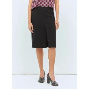 25 SS 구찌 여성 가벼운 울 크레이프 스커트  guc0258010blk