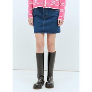 25 SS 구찌 여성 데님 미니스커트 guc0257021blu