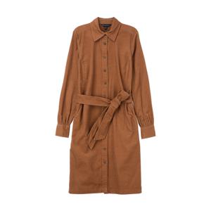[브룩스브라더스] BB_[여성] 코듀로이 셔츠 드레스 (브라운) (BBDZWF11004DF)