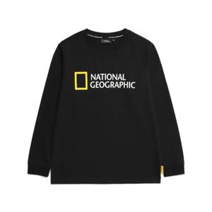 내셔널지오그래픽 키즈 K231UTS920 네오디 빅로고 티셔츠 BLACK