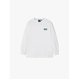 휠라키즈(FILA KIDS) (FK2RLH1101X OWH) 베이직 라벨 티셔츠
