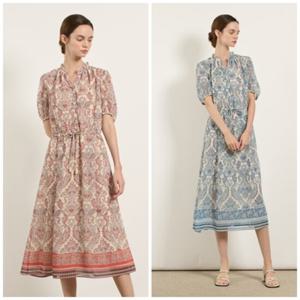BCBG B5M5O648 폼폼보더 프린트OP (현대목동)
